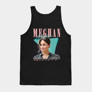 Meghan Markle Fan Art Design Tank Top